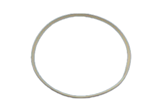 22 Inch White NEO D Shape Glue-In Style Gasket